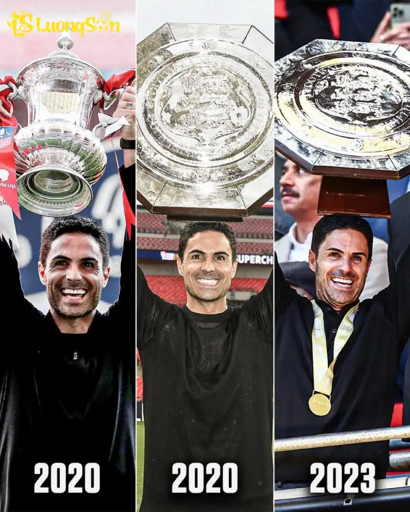 3 danh hiệu Arteta có được trong 5 năm qua
